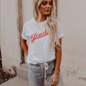 Daisy Street Blondie Graphic Tee NWT